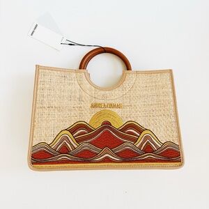 Andrea Iyamah Tan and Brown Women's Bag